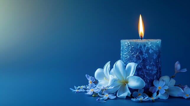 Blue Candle